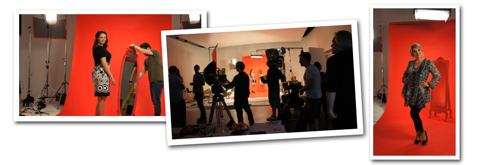 shoots Behind the Scenes of the Curvissa AW13 TV Advert 